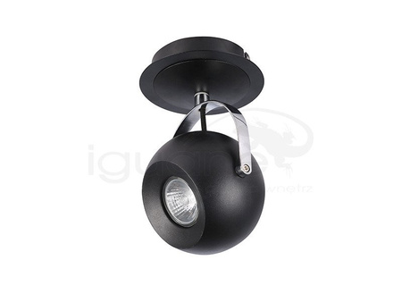 Lampa GULIA kinkiet czarna