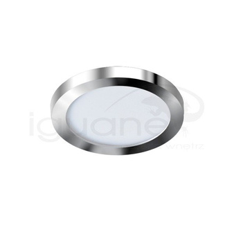 Lampa Slim 9 Round 3000K IP44 chrom