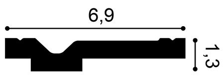 Listwa przysufitowa CX161
