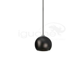 Lampa GULIA 1 wisząca czarna