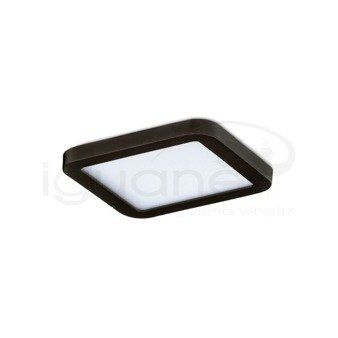 Lampa Slim 9 Square 3000K IP44 czarna