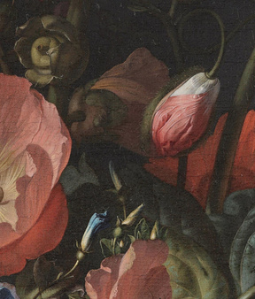 Mural Golden Age Flowers WP-789