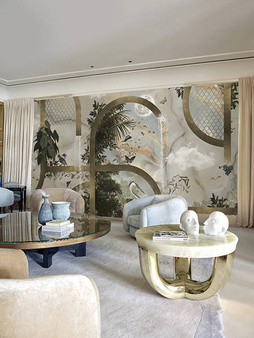 Mural Classic Gold MU13003 flizelina