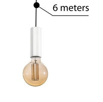 Lampa Ziko E27 AZ3113 6 metrowa biała