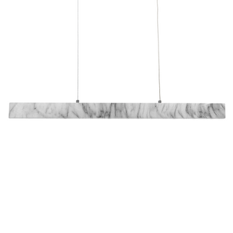 Lampa wisząca Pierce biały marmur