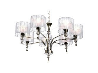 Lampa IMPRESS 7 wisząca biała