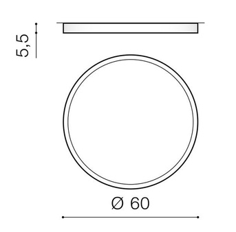 Lampa Monza II R SMART 60 3000K AZ3249 czarna