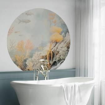 Mural koło Corallium