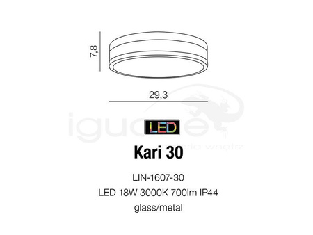 Lampa KARI 30