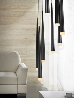 Lampa STYLO 1 wisząca chrom