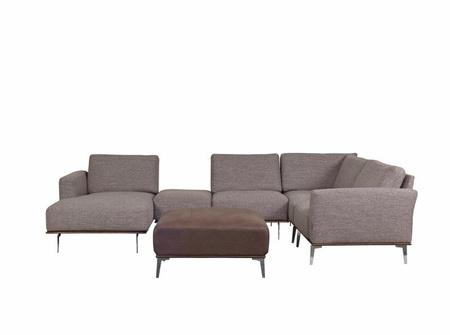 Moduł Noir Puf 80x90 skóra 