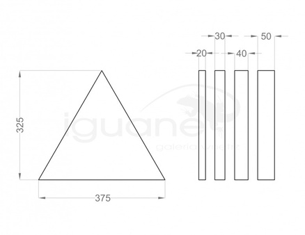 Panel Triada 4cm