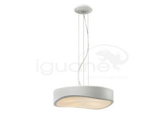 Lampa GRASSO wisząca biała