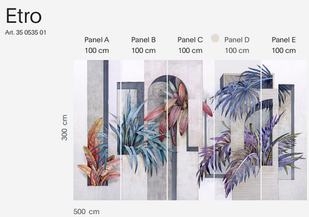 Mural Etro 35 0535 01 Flizelina