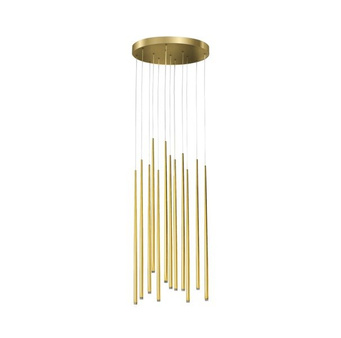 Lampa wisząca Louise 12 AZ3420 złota