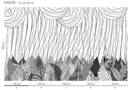Mural Exotic 35 0201 01 Winyl