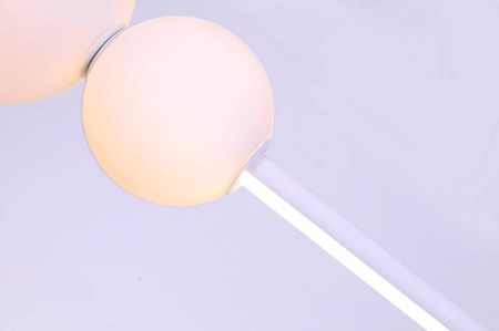 Lampa wisząca LED Sandra 3 AZ4426 ściemnialna biała