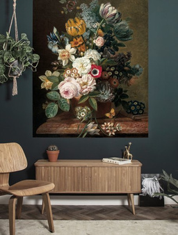 Mural Golden Age Flowers PA-036