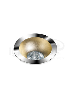 Lampa REMO 1 Downlight chrom z wkładem champagne