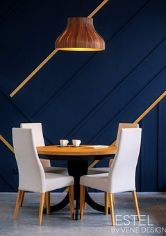 Lampa wisząca Estel czereśnia