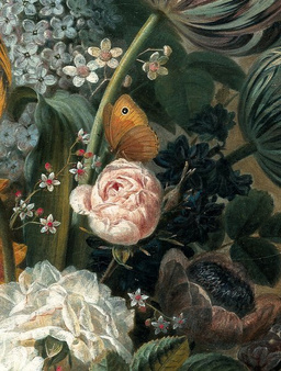 Mural XL Golden Age Flowers BP-036
