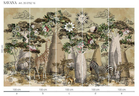 Mural Savana 35 0792 16  flizelina