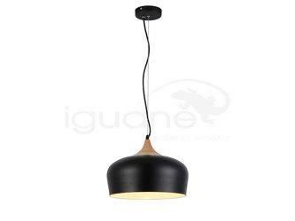 Lampa PARMA wisząca czarna