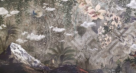 Mural UNSPOKEN MU11097 flizelina