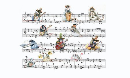 Mural Mouse Jam 35 0832 00 Flizelina