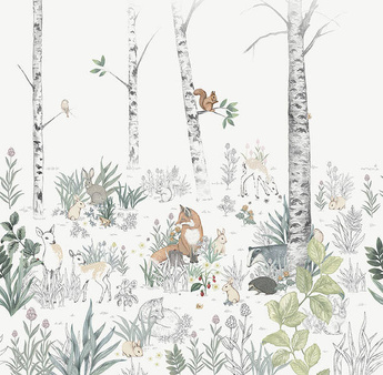 Mural Newbie 7481 Magic Forest