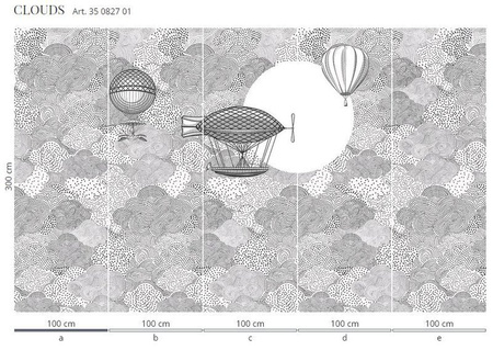Mural Clouds 35 0827 01 Flizelina