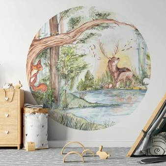 Mural koło Deer Friends