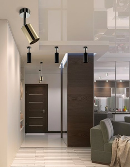 Podsufitka regulowana Erebus Base Angle AZ3395 czarna