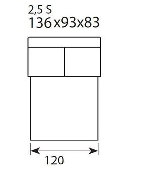 Moduł New Choice 2,5s tkanina