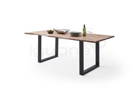 Stół CALABRIA 2,5 akacja natur U antracyt 180