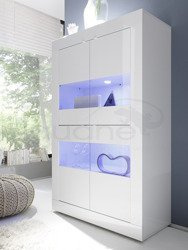 Witryna BASIC szeroka biała