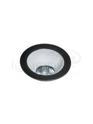 Lampa REMO 1 Downlight czarna z białym wkładem