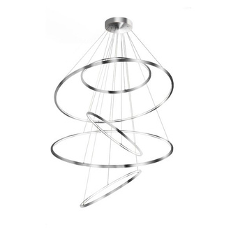 Lampa wisząca Wheel XXL AZ3417 ściemnialna chrom
