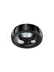 Lampa ADAMO czarna z czarną nakładką