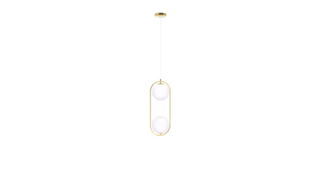 Lampa wisząca COCO 2 złota