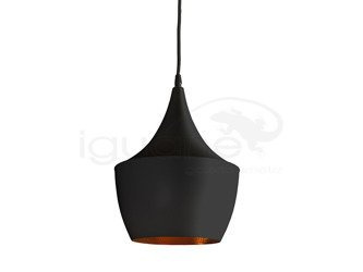 Lampa ORIENT wisząca czarna /  złota