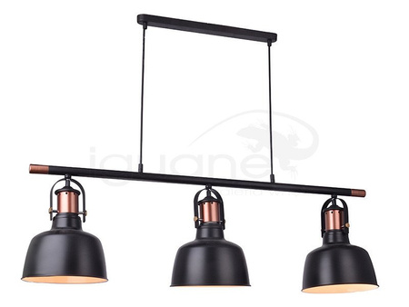 Lampa DARLING 3 LINE czarna