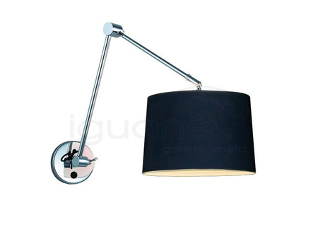 Lampa ADAM S kinkiet czarna