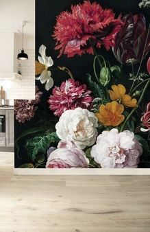 Mural Golden Age Flowers II WP-211