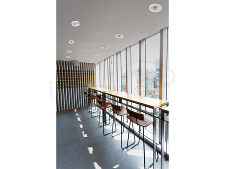 Lampa CARO 3 SQUARE czarna
