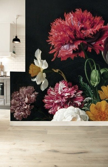 Mural Golden Age Flowers II WP-221