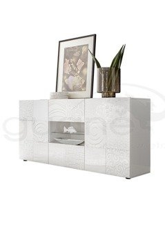 Komoda MIRO 2 drzwi 181 cm biała