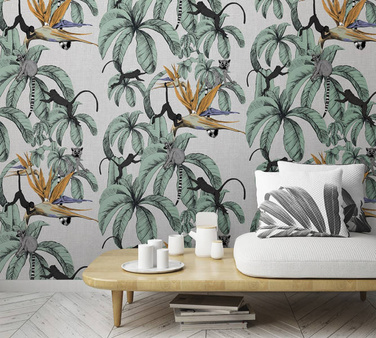 Mural Leilani Grey 46811