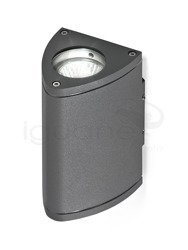 Lampa LUCA szara ciemna