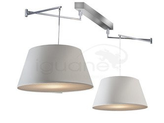 Lampa NATALIA 2 S biała
